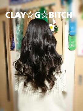 クレイジービッチ(CLAY G BITCH) 仙台エクステ 女子高生 編み込み目立たないように仕上げました