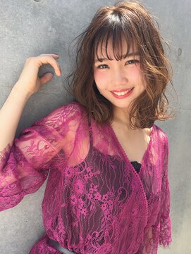 カシュカシュ 表参道(cache cache) cache cache☆柔らか無造作ロブ