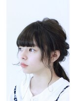 e.m.a プレミアムビューティーサロン 栄駅店(e.m.a PREMIUM BEAUTY SALON) こなれ感☆オシャレポニーテール