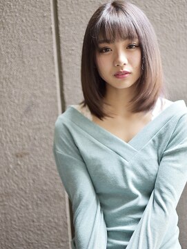 ナナナ パレナ 大津膳所店(nanana parena) ワンカールレイヤーボブ☆透明感カラー【nanana parena】