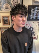 グルーマーズトウキョウ(GROOMER/S TOKYO)&nbsp;マッシュ×ハードパーマ【HOMME HAIR ZERO伊藤】