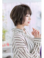 ミック ヘアアンドビューティー 大山店(miq  Hair&Beauty)&nbsp;エアリーカールでニュアンス感…女っぽエッジショート
