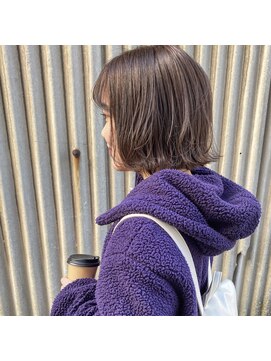 オリ(oli) ミニボブ × ラベンダーアッシュ