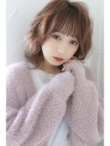 プライズ 所沢プロぺ通り店(prize)&nbsp;愛されピンクウルフレイヤーボブ/前髪【所沢】