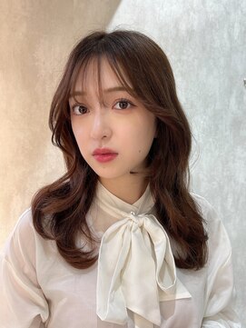 ロンドアヴァントゥス 池袋(Lond aventus) ミディアムヘア韓国ショコラベージュ