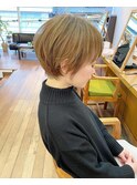 ハイトーン ショコラベージュ キュートショート
