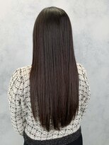 アイティーバイアルバム 八王子店(IT by ALBUM)&nbsp;縮毛矯正_ショコラベージュボブルフベビーバング_ba378842