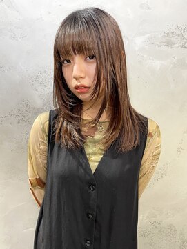 ノラ ヘアーサロン(NORA HAIR SALON) ストレートレイヤースタイル