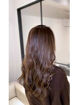 サルファ ヘアデザイン 名古屋 丸の内(S.ALPHA HAIR DESIGN)&nbsp;前回のハイライトを活かしたベージュ