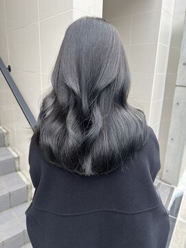 アソビセカンド 原宿(ASOBI 2nd) ブルーブラック 20代/30代/ブリーチなし