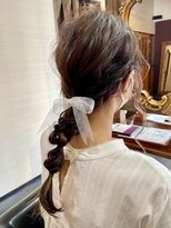 ヌーベルヴァーグ(Nouvelle Vague)&nbsp;編みおろしヘアセット