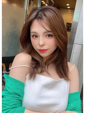 エルメトーキョーバイユアーズ(L'me TOKYO by youres) ミディアムベージュスタイル♪