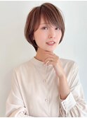 切りっぱなしボブエアリーロング美髪ピンクブラウン[大宮]