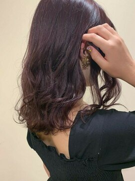 ロウバイレボ 柏(lou by revo) 前髪/イヤリングカラー/イメチェン/ラベンダーカラー[柏/柏駅]