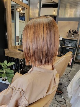 ベレッタ 松井山手店(veretta.) 【こなれ感抜群☆切りっぱなしスタイル】 【増尾 久美】