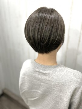 アトリエMAI 北千住 ひし形愛されショート#グレージュ#北千住