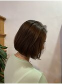 柔らかいナチュラルボブ