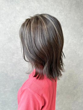 オブジェ シエル(obje't ciel) 【obje't ciel】ハイライト/くびれミディアム【山口紗季】