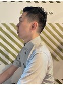 働く男のバーバースタイル クロップ/クルーカット#1