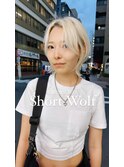 ウルフマッシュ/ハッシュカット/抜きっぱなしブリーチ