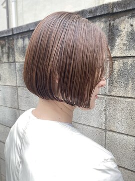 ノエル(NOEL) 簡単スタイリング♪前髪なし大人ミニボブ