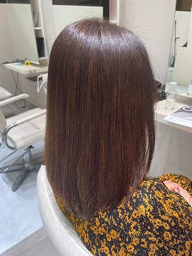 コルソ バイ ケーツー(CORSO by k-two) 透明感ココアブラウンナチュラルストレート