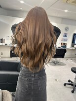 キング(K!ng)&nbsp;縮毛矯正髪質改善ハイライトレイヤーカット楠葉美容室エクステ