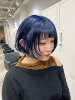 エイム(AiM)&nbsp;ブルーブラック/ブラック/中明度カラー/ブリーチカラー/艶カラー