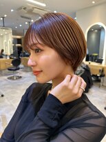 ジーナ 福岡藤崎(Zina) 髪質改善*オレンジグランマッシュ*【Zina藤崎】