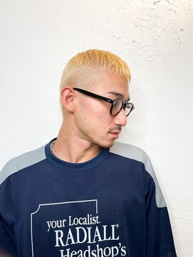 ヘアサロン エフ 渋谷(F) 抜きっぱブロンド