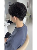 センター分け