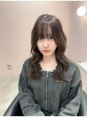韓国顔まわりレイヤーカット髪質改善透明感カラー20代30代40代