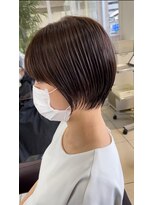 ハピネス 西大寺店(Happiness)&nbsp;【20代・30代奈良】まとまり艶ショートボブ/髪質／うるは