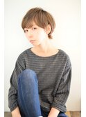 バランスシルエット×アッシュベージュ