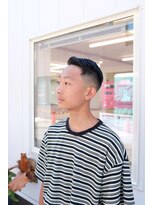 パストアンドニュー(past and new) 七三スキンフェード