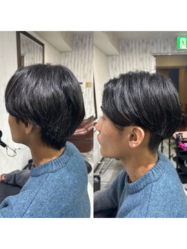 アヤメ(ayame) 【ayame大泉学園】メンズカット_パーマ風_9