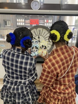 プティクローシェ バイ クオーレ(petite cloche by CUORE) 編み込みカチューシャツインくらげ