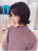【MONA名古屋駅】ボブパーマ/パーマスタイル/暖色カラー