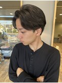 ナチュラル毛流しスタイル