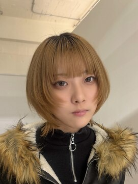 ハイレイヤーウルフ/ハッシュボブ/ウルフカット