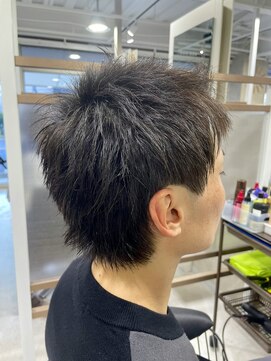 刈り上げないメンズショート