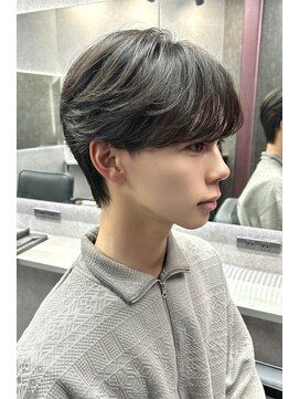 メンズサロン スライバイリアオオサカ(Sly By Ria OSAKA) ~毛流れセンターパートウルフ~【大阪/梅田】