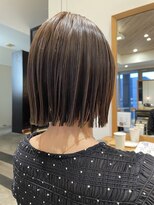 ヘアーエスクールステラ(hair S.COEUR stella)&nbsp;ヘイリーボブ/切りっぱなしボブ/大阪枚方美容室