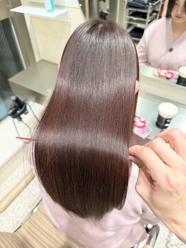 キュア 池袋(CURE) 6トーン透明感ラベンダーピンク×プレミアムトリートメント #035