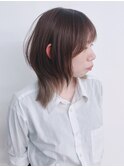 【松戸　テラカド】大人可愛い丸みレイヤーウルフ絶壁解消