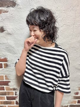 クラッチ (Klutch) 【Klutch】朝のスタイリング楽ちんウルフショートパーマ