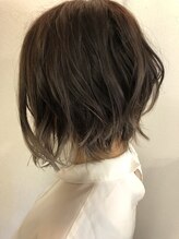 ヘアサロン 白(hair salon haku) グレージュショートボブ