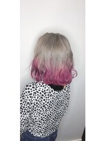 モードケイズ 阿倍野店(MODE K’s)&nbsp;ホワイト系×ピンクバイオレット系グラデーションカラー