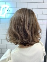 ヘアーシー(HAIR C,) ［HAIR C shoichi］透け感綺麗はカフェオレミディボブ