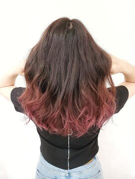 アイビー ヘアーアンドパーソナルカラー(I'B Hair & Personal Color) 【I'B】20代30代◎ウインター×テールカラー×カシスレッド